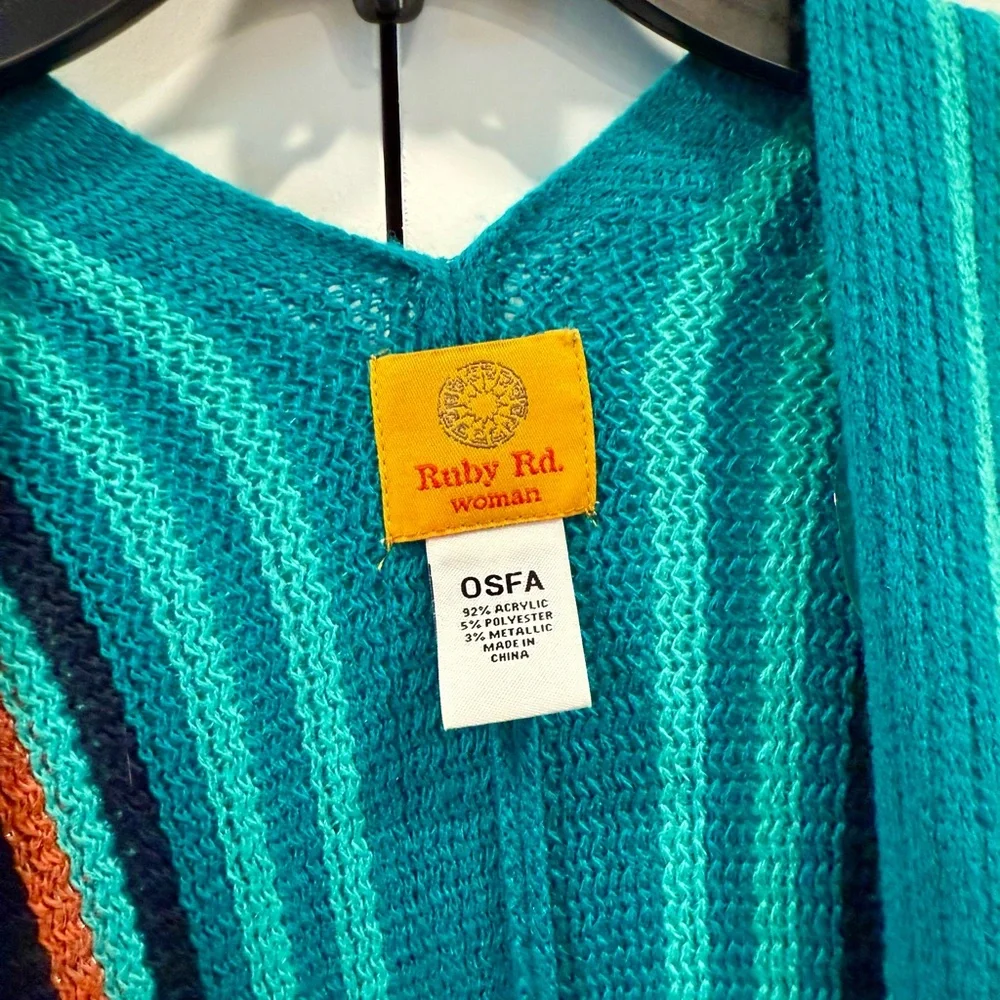 Ruby Rd. Striped Cardigan - Picture 2 of 3